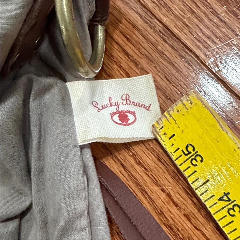 Lucky Brand turquoise tote - Picture 8 of 9